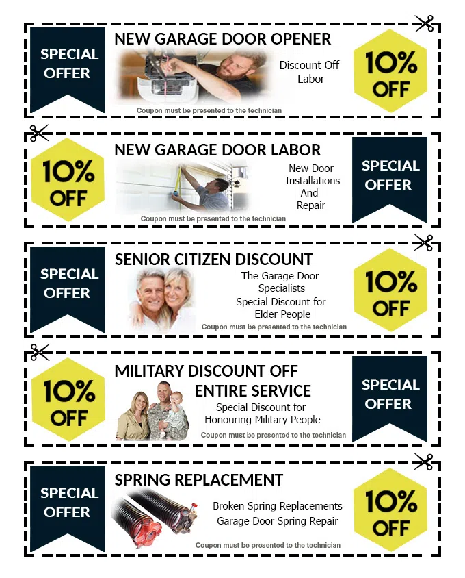 Riviera Beach Garage Door And Opener Repairs Riviera Beach, FL 561-948-0391 - coupons